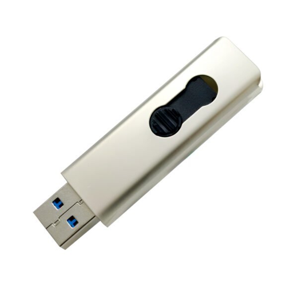 HP x796w USB 3.2 flash drive with high-speed metal slide design, available in 32GB, 64GB, and 128GB storage options for fast and reliable data transfer.